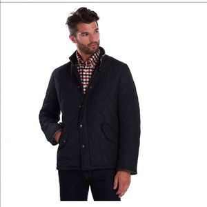 Barbour Men’s Powell Navy Quilted Jacket